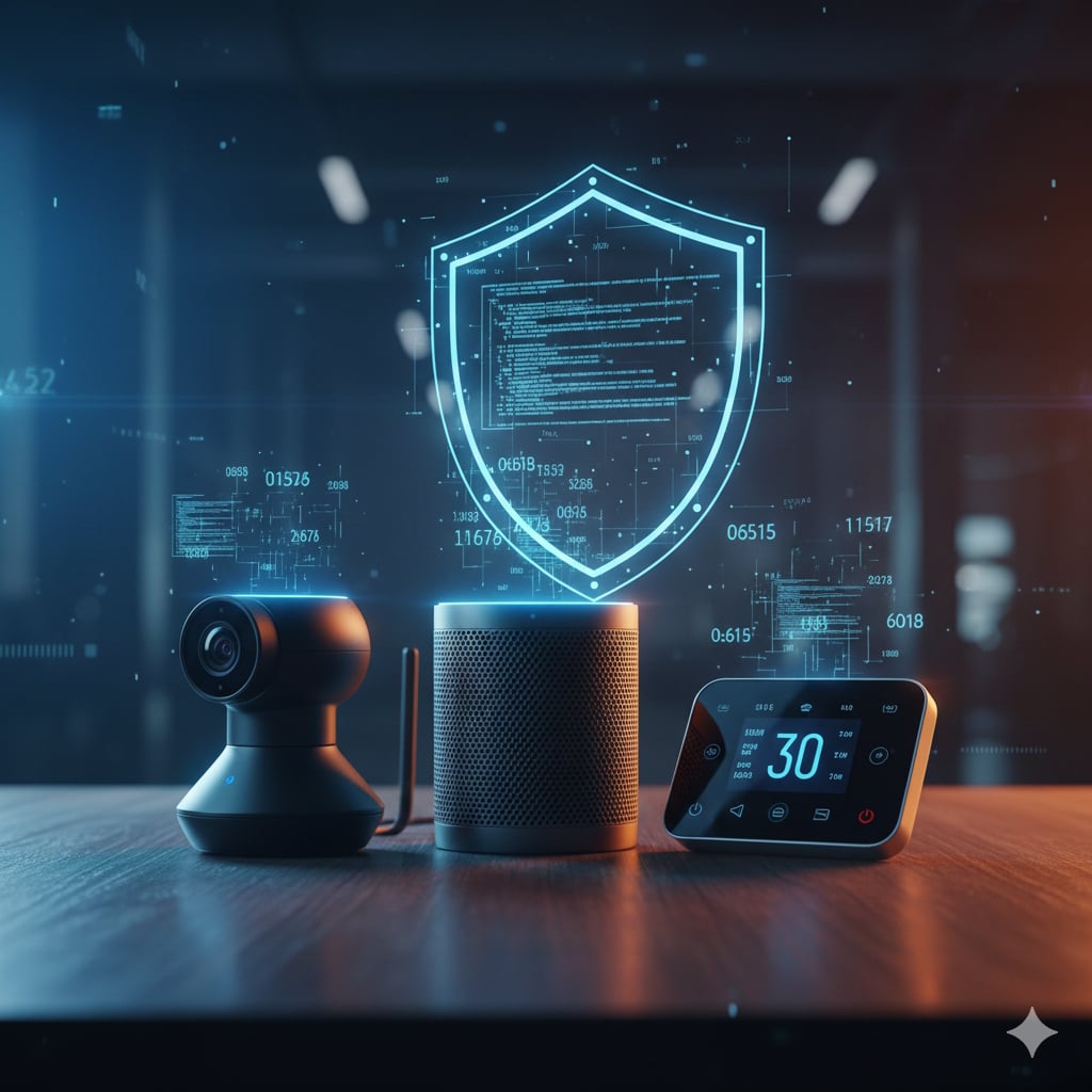 IoT port security guide showing network scanning and smart home device protection