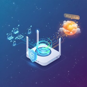 Jenis NAT dijelaskan - diagram yang menunjukkan cara router NAT menangani terjemahan alamat jaringan untuk beberapa perangkat