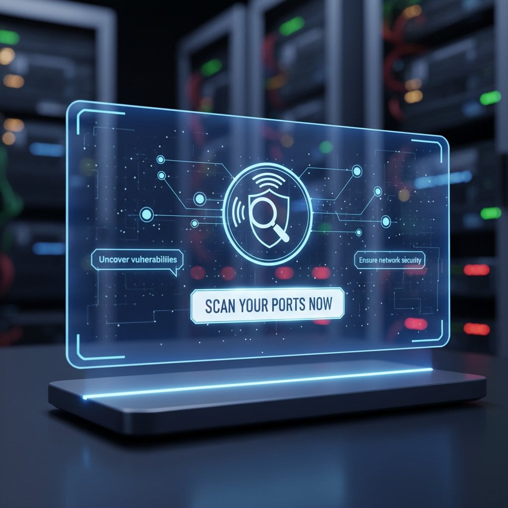 Online port checker tool for testing open ports